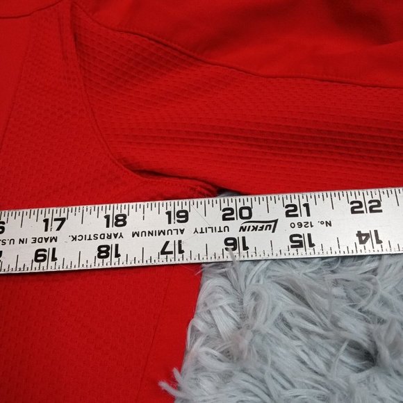 Chicago Blackhawks Womens Track Jacket Red Lightweight NHL Hockey Level Wear M‎ - Picture 10 of 14